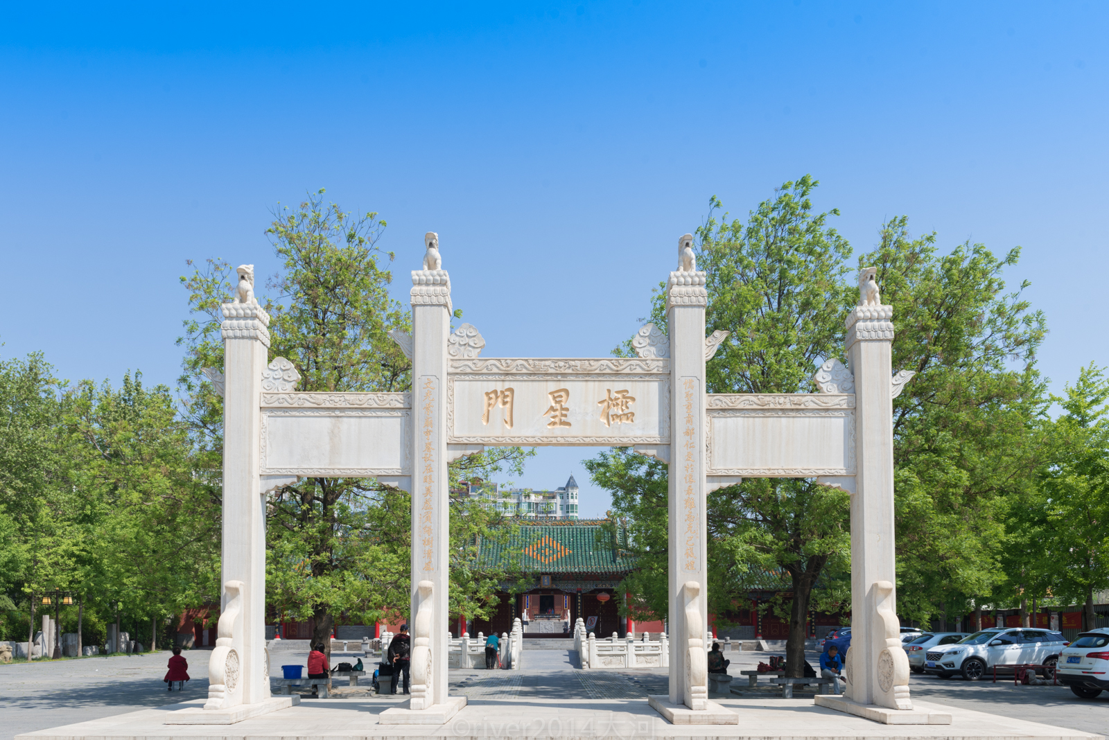 鄭州市中心的文廟曾是當地最大古建筑群,如今免費開放